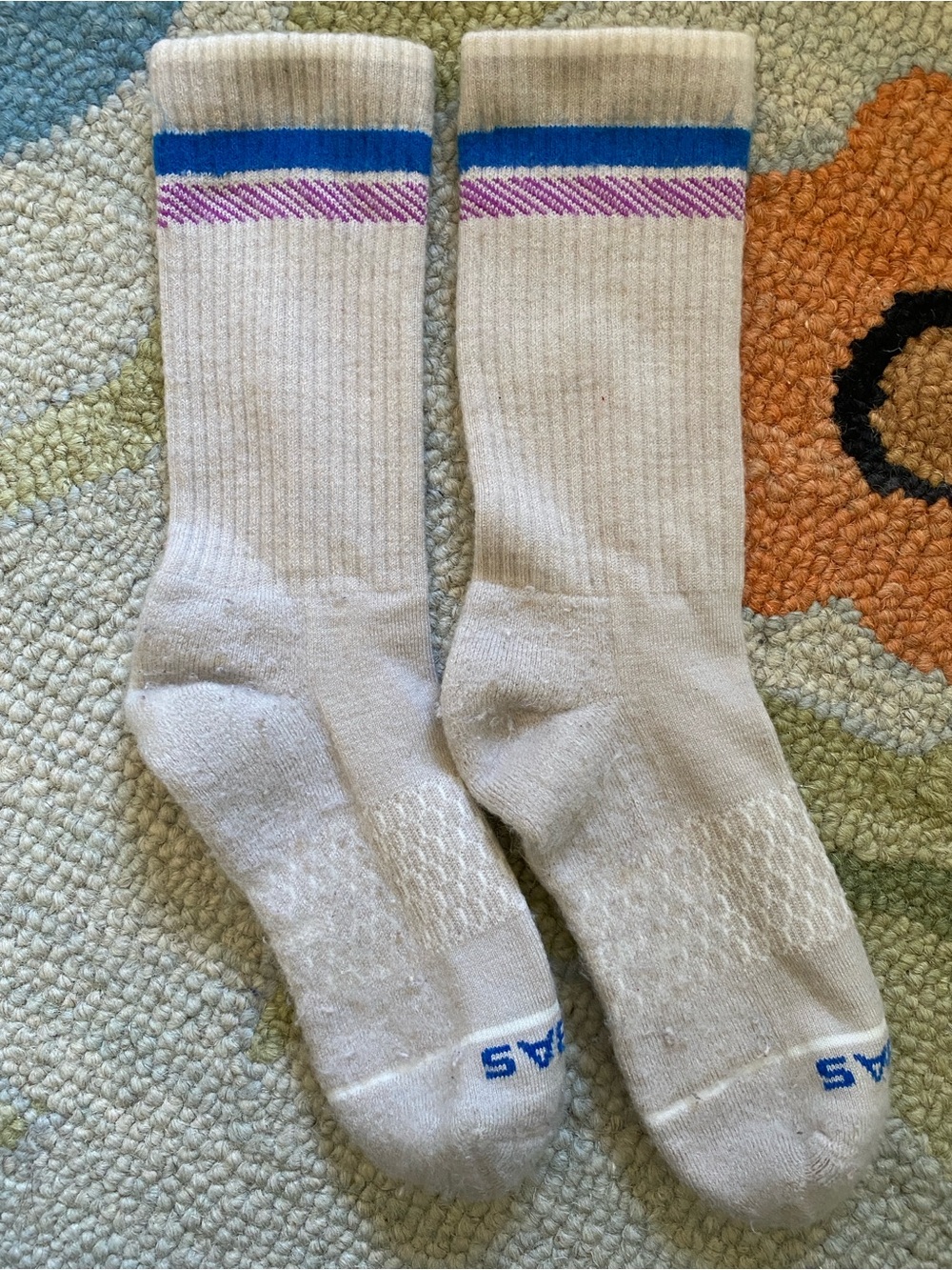 *USED* Bombas Merino Wool Blend Calf Sock 3-Pack + Gift Box - Picture 8 of 16